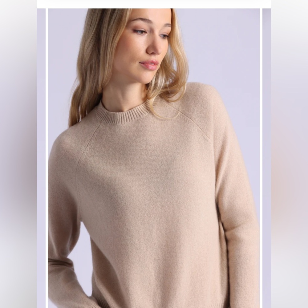 NWT MINNIE ROSE CASHMERE SWEATER